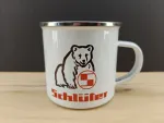 Schlüter Bär Emaille Tasse